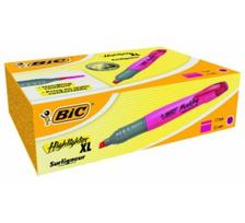 Bic Teksto žymeklis Highlighter XL 2-5 mm, rožinis, pakuotėje 10 vnt. 247130