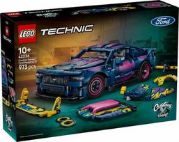 Lego Bricks Technic 42236 Custom Garage Ford Mustang GT Car