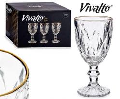 Taurės vynui 330ml 6vnt DIAMOND AU