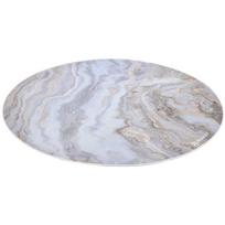 Arozzi Zona AZ-ZONA-PAD-WTM, apvalus grindų kilimėlis, 121 cm, 3 mm, mikropluoštas, neslystantis
