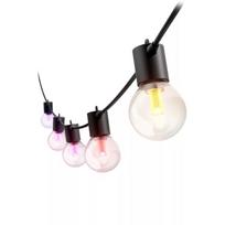 Philips Hue Festavia Globe lauko girliandų prailginimas, 14m, 30W, 20 lempučių, 50 lm, IP65, Zigbee, juoda
