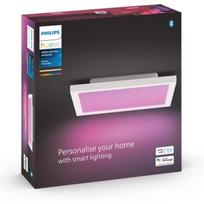 Philips Hue Surimu Panel Square Small 8721103044570, 25W, 1760lm, 2200-6500K, LED, IP20, Bluetooth, RGBW, baltas rėmelis