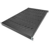 Digitus DN-97649 stelažo lentyna, 19", 1U, 50kg, 48.2x70x4.4cm, perforuotas plienas, juoda