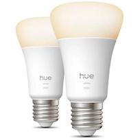 Philips Hue W 1100 A60 2P EU, LED lemputė, E27, 9.5W, 1100 lm, 2700K, Bluetooth, Zigbee, 2 vnt.