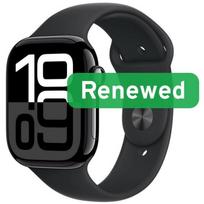 Apple Renewed Apple Watch Series 10 LTE 46mm, Jet Black, C klasė, Retina OLED LTPO ekranas, watchOS, atnaujintas