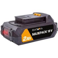 Batavia Maxxpack akumuliatorius 7062517, 18V, 2Ah, ličio jonų, juodas