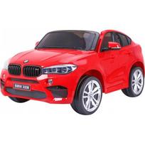 BMW X6M XXL vaikiškas elektromobilis, raudonas