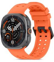 Oranžinė apyrankė Samsung Galaxy Watch Ultra 1 / 2 2024-2026 (47 mm) "Tech-Protect Silicone Air"