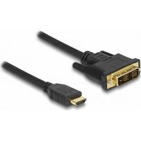 Kabel Delock HDMI - DVI-D 3m Black (85585) | 85585 | 4043619855858