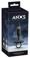Anos Flexible Butt Plug Vibrat Analinis kaištis