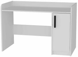 Rašomasis stalas su spintele Kalune Design Luses 550ARN3517, 60 cm x 123.6 cm, 83 cm, balta sp.