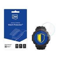 Hibridinis stiklas išmaniojo laikrodžio ekranui 3mk Watch Protection FlexibleGlass, skirtas Amazfit T-Rex 3 Pro 44mm