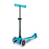 Paspirtukas Micro Mini Deluxe Glow Plus LED Glacier Aqua