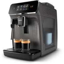 Philips Series 2200 automatinis kavos aparatas, 2 gėrimai, pieno plakiklis, 15bar, 1.8l, pilkas