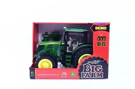 Tomy Žaislinis traktorius John Deere 6210R su šviesa ir garsu