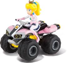 Carrera Radijo bangomis valdoma transporto priemonė Quad Mario Princess Peach