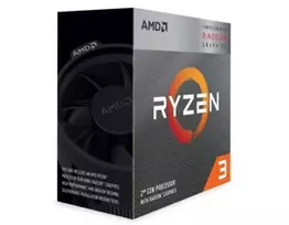 AMD Ryzen 3 3200G procesorius 3,6 GHz 4MB L3 Dėžė