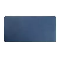 Didelis Pelės Kilimėlis - LUMIVIDA PVC Oda 1200x600 mm Vandeniui Atsparus Mėlynas