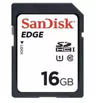Atminties kortelė - SanDisk Edge SDHC 16GB Class 10
