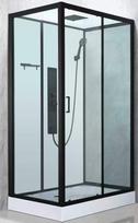 Dušo kabina Verona R18 120x80 grey