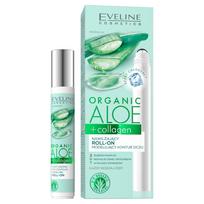 Eveline Cosmetics Eveline Organic Aloe+Collagen Moisturizing Roll On Eye Contour, 15 ml