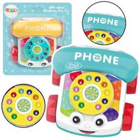 Žaislinis telefonas Lean Toys Walk Along, 10 cm, įvairių spalvų