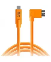 TetherPro 4.6m kabelis USB 3.0 to Micro-B Right Angle CUC33R15