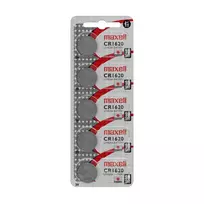 Baterija - Maxell CR1620 3V Ličio Manganas Dioxidų 5 Pakas