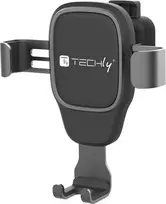 „Techly“ gravitacinis automobilinis telefono laikiklis, skirtas montuoti ant grotelių / prietaisų skydelio