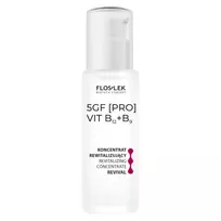 FLOSLEK_5GF „PRO“ VIT B12+B9 atgaivinančio veido koncentrato 30 ml
