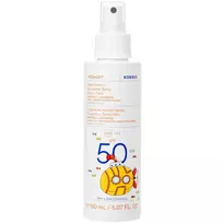 KORRES_Yoghurt Kids Comfort Sunscreen Spray – vaikams skirta saulės apsaugos emulsija su SPF50 filtru, 150 ml