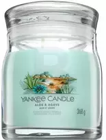 Yankee Candle Aromatinė žvakė Signature glass medium Aloe - Agave 368 g