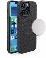 Hurtel MagSafe Woven Apple iPhone 15 Pro Max – dėklas telefonui juodos spalvos