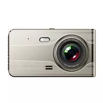„Hurtel DVR979G Full HD“ G jutiklio LCD automobilio vaizdo įrašymo įrenginys su galinio vaizdo kamera – smėlio spalvos