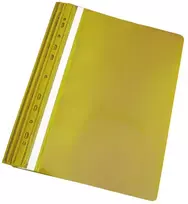 Panta Plast Mape ātršuvējs iesienamais A4 formāts, dzeltena, 10 gab./iepak.