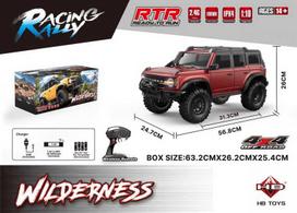 RAMIZ Radijo bangomis valdomas Wilderness automobilis 1:10