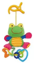 Pliušinis žaislas su barškučiu Baby Mix varlė