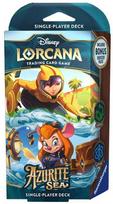 Ravensburger Disney Lorcana: Azurito jūros pradinė kaladė, smaragdas ir safyras