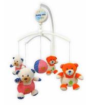 BABY MIX TK/362M Meškiukų karuselė 14309