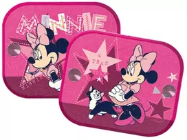 KAUFMANN Automobilio langų užuolaidėlės 2 vnt. pakuotėje Minnie Mouse rožinės