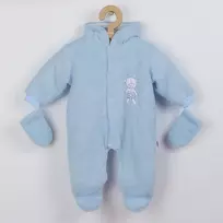 Žieminis kombinezonas New Baby Nice Bear mėlynas, dydis 68 (4-6 mėn.)