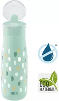 NUK Mini-Me Flip 2-in-1 kūdikio buteliukas, 450 ml, žalias