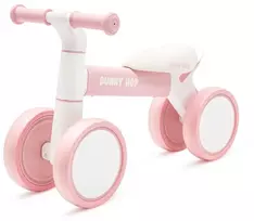 Vaikiškas paspirtukas Baby Mix Baby Bunny Hop itin lengvas rožinis