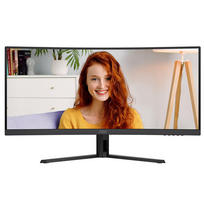 AOC CU34B3E Curved 34" 3440x1440/21:9/300cd/m2/4ms HDMI, DisplayPort, USB, Audio out | AOC|CU34B3E