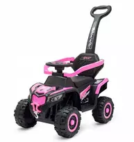 Baby Mix Ruggy elektrinis paspirtukas su vairavimo rankena, rožinis