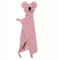 Dėlionė New Baby muslininis minkštas žaislas Koala rožinis