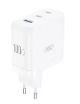 Įkroviklis XO CE35 100W 2xUSB-C/USB-A baltas