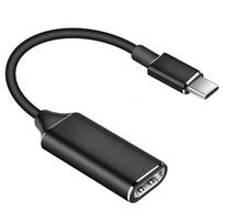 „RoGer“ multimedijos adapteris USB-C į HDMI (4K @ 30 Hz, 1080P @ 60 Hz) su dviguba jungtimi