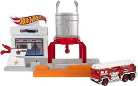 Mattel Žaislinis Hot Wheels automobilis gaisras stotyje FJN36