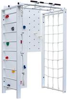 Sanro Medinis namų sporto kompleksas DAVID baltas, 233x151x103 cm